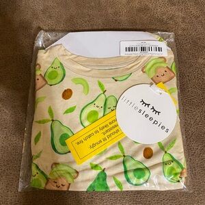 Little Sleepies Avocado Print Toasts Pajamas-NIB